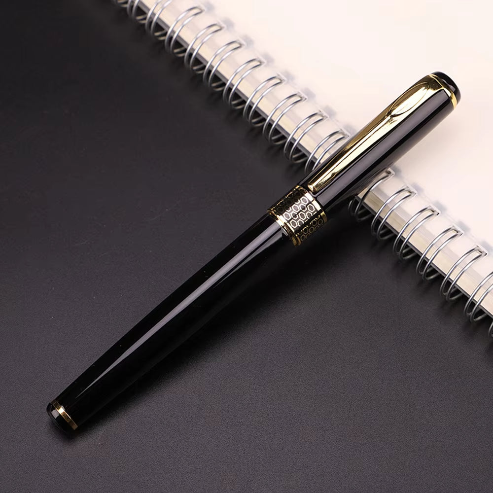 Luxury All Metal Ballpoint Pens School Business Office Signature Roller Pen Writing Ballpen Student Stationery Supplies